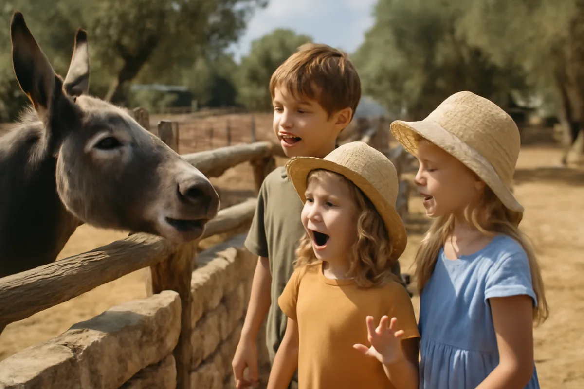Fattorie didattiche nel Salento: gli animali che sorprendono i bambini davvero