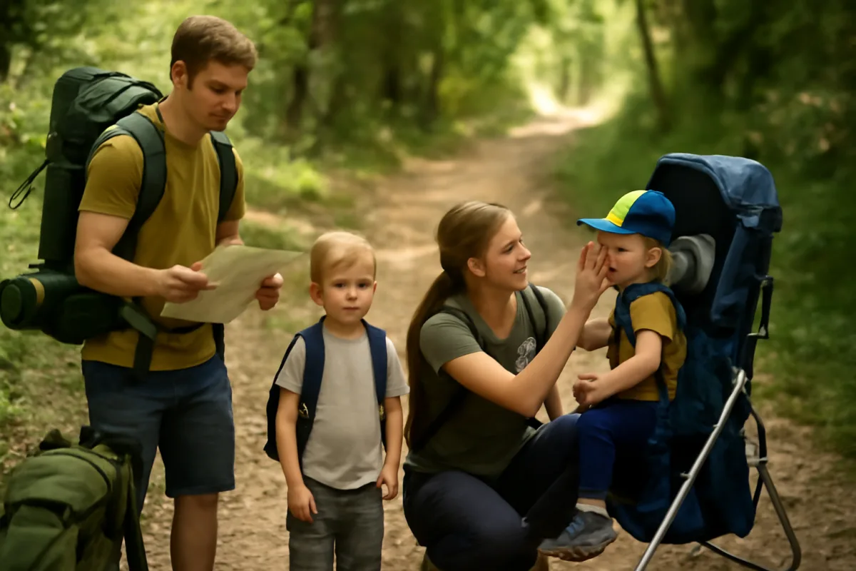 Percorsi natura nel Gargano con bambini piccoli: l'attrezzatura che fa la differenza